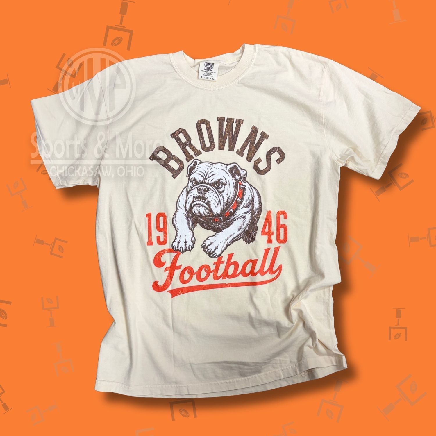 Dawgs Football _ Comfort Colors Tee