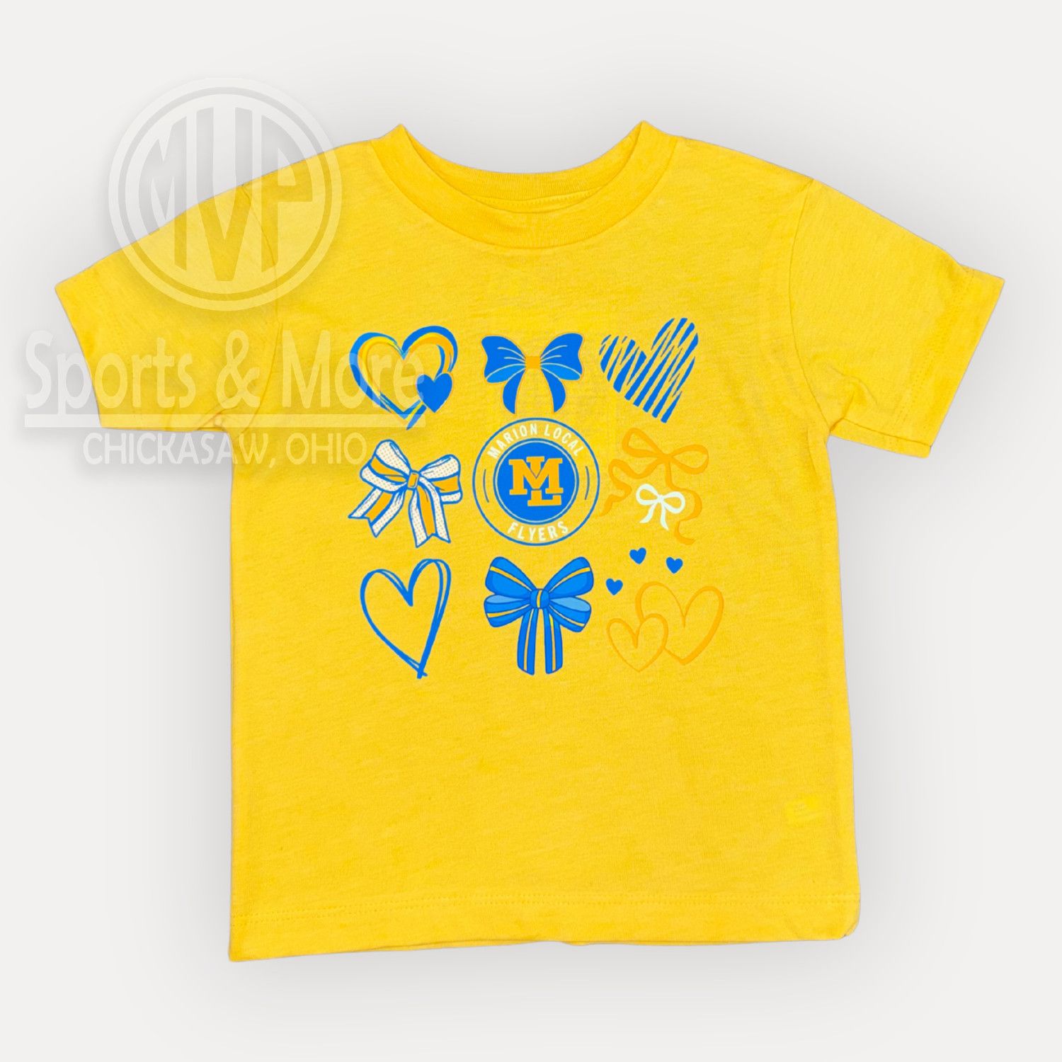 BELLA+CANVAS Toddler Short Sleeve Tee -BC3001T- ML HEARTS AND BOWS, Size: 2T