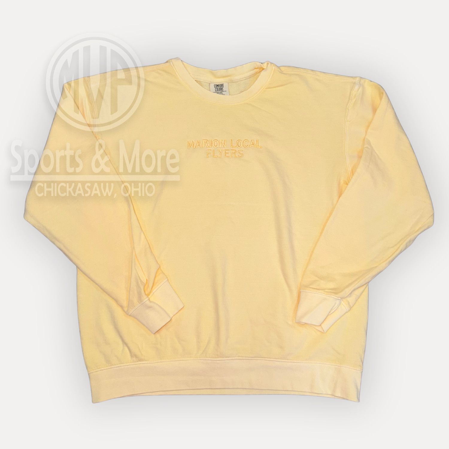 Comfort Colors Lightweight Crewneck Sweatshirt -1466- GINA, Size: SMALL