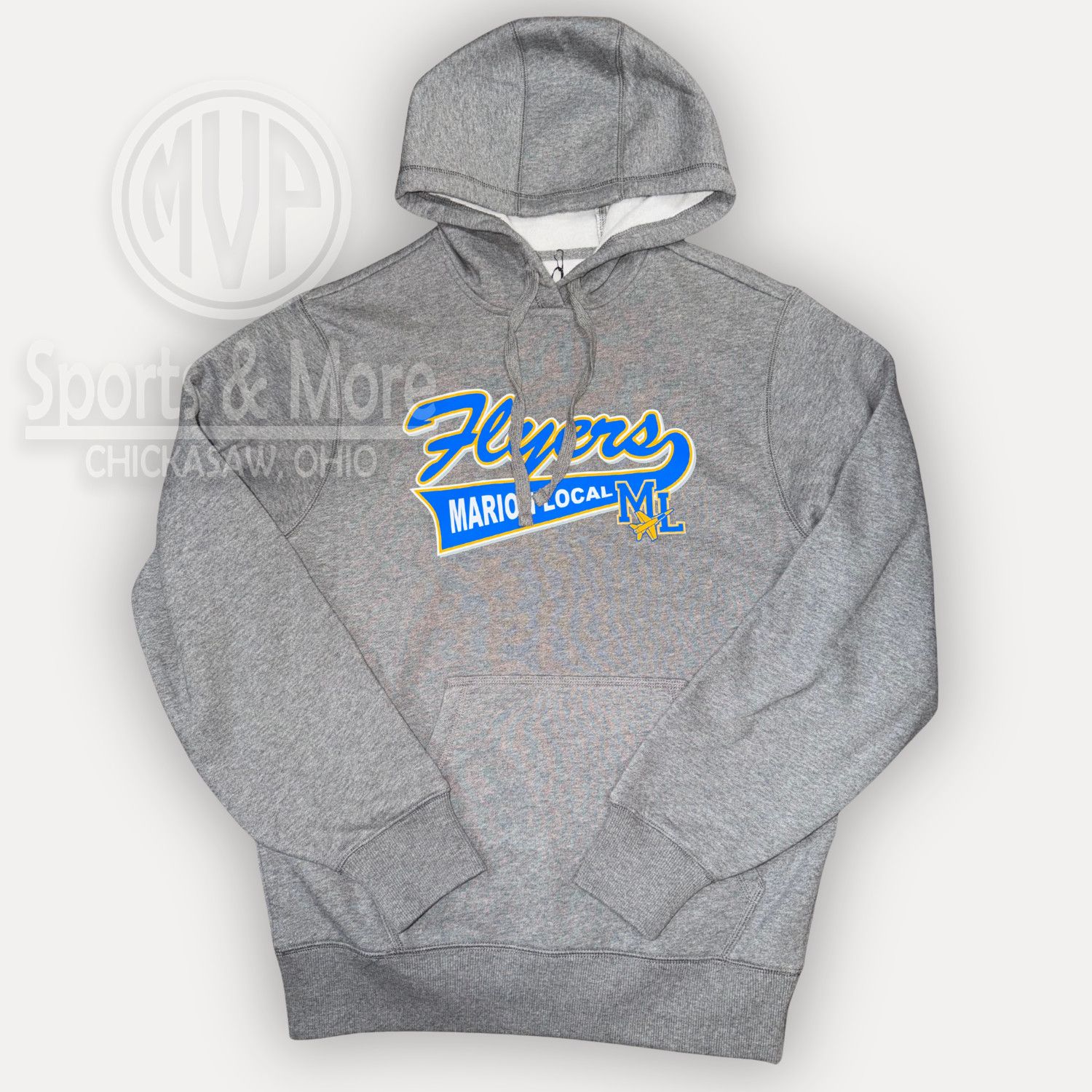 ST254- Sport-Tek Pullover Hooded Sweatshirt- FLYER TAIL, Size: XS