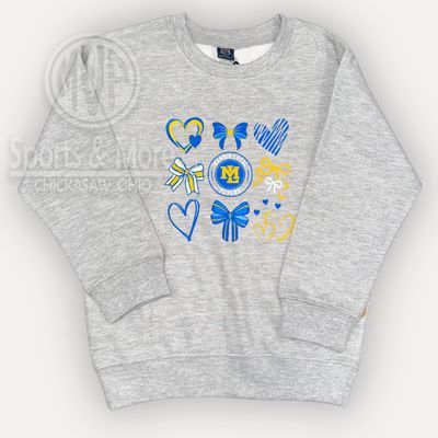 23154Y Youth Buddy Crewneck Sweatshirt - HEARTS &amp; BOWS - ML