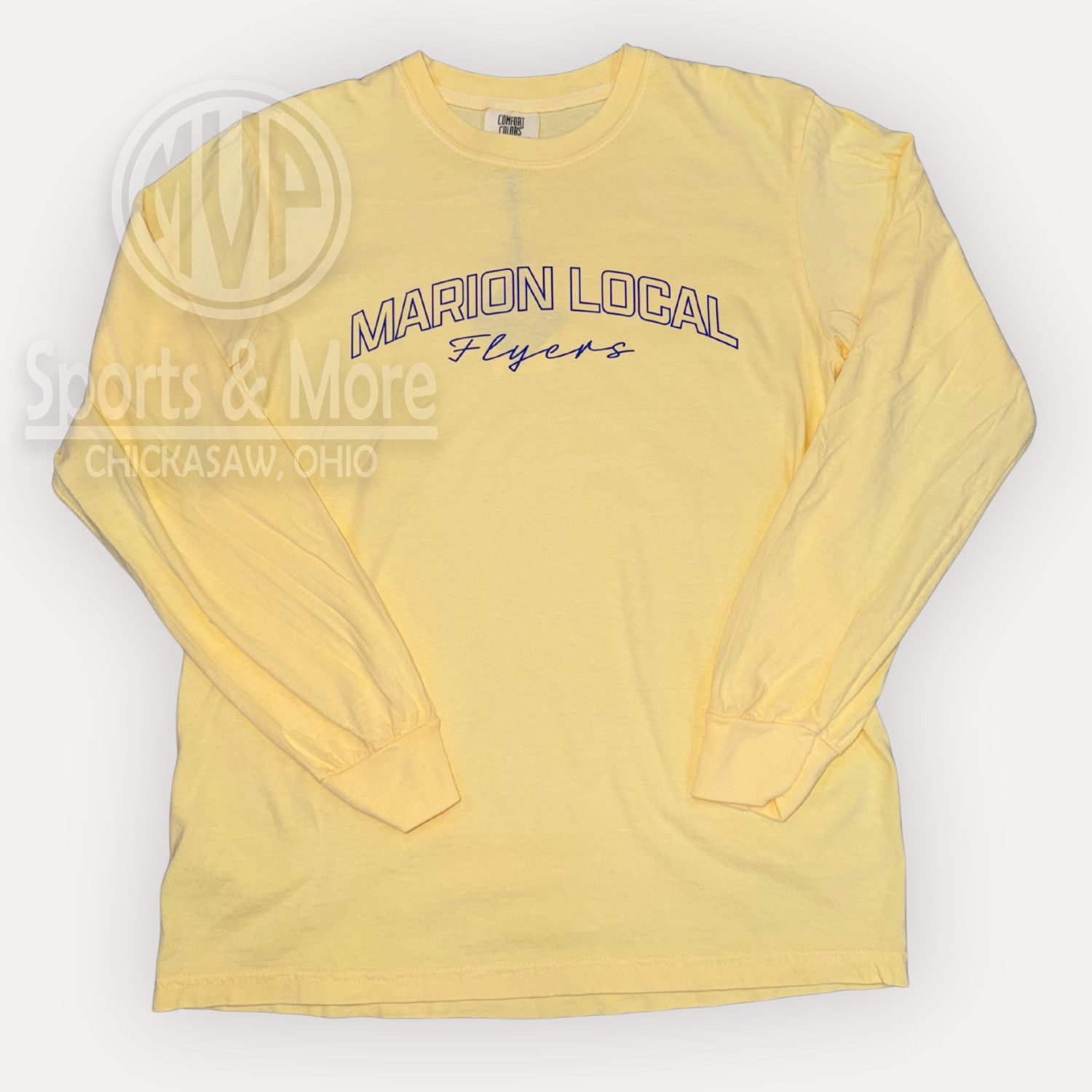 Comfort Colors Heavyweight Ring Spun Long Sleeve Tee-6014- NEON FONT- ML