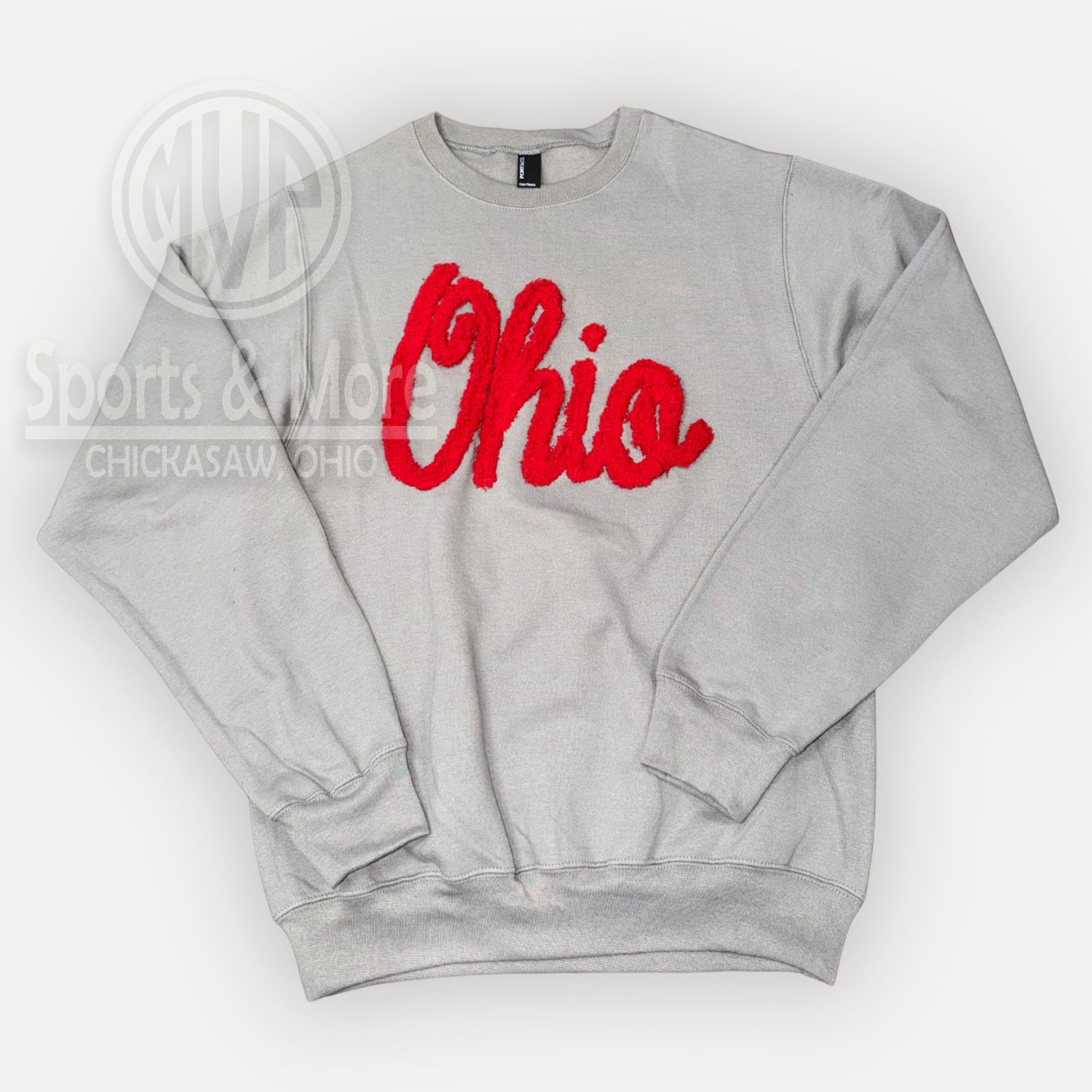 Port &amp; Co Core Fleece Crewneck Sweatshirt - PC78 - OHIO YARN, Size: SMALL