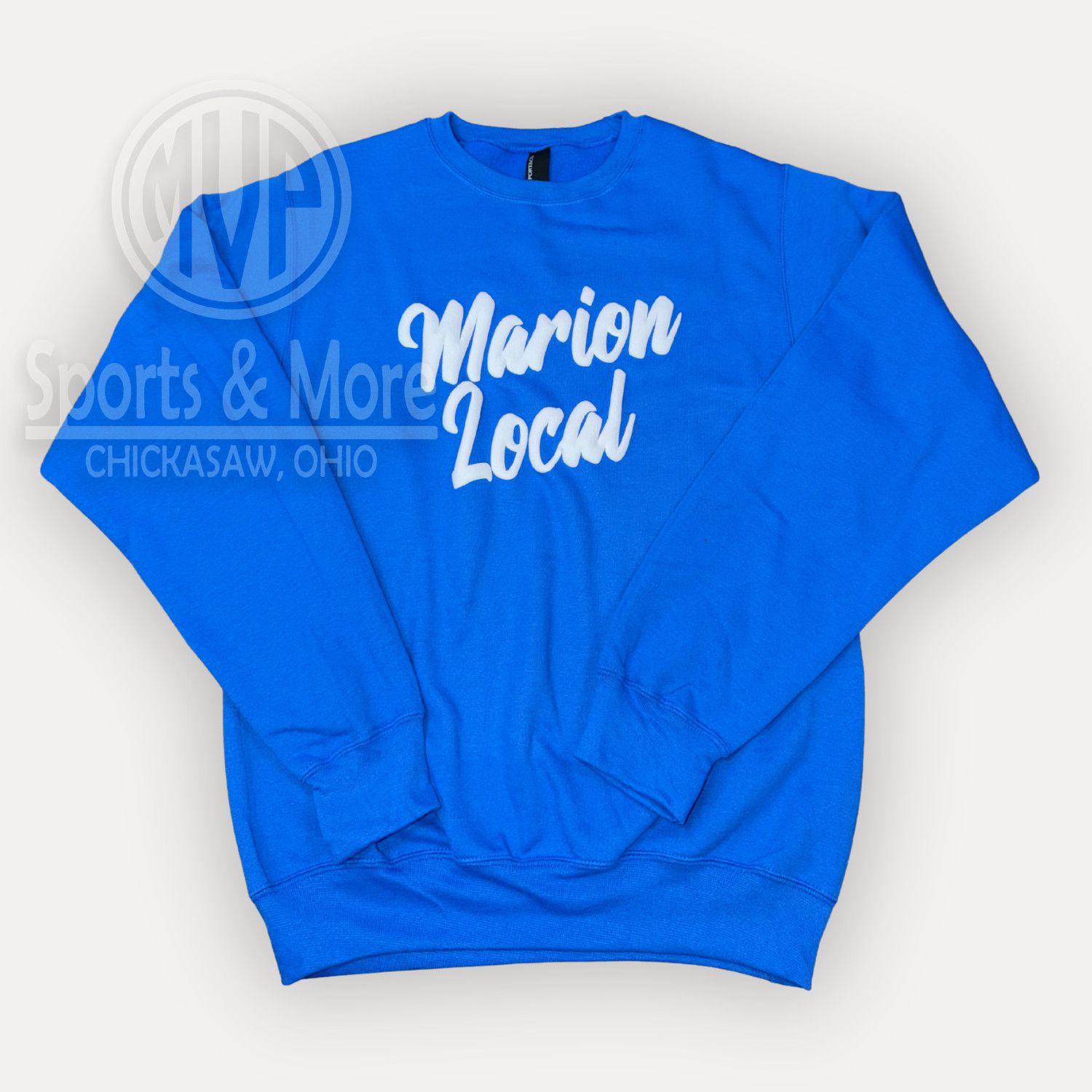 Port &amp; Co Core Fleece Crewneck Sweatshirt - PC78 - PUFF-ML, Size: SMALL