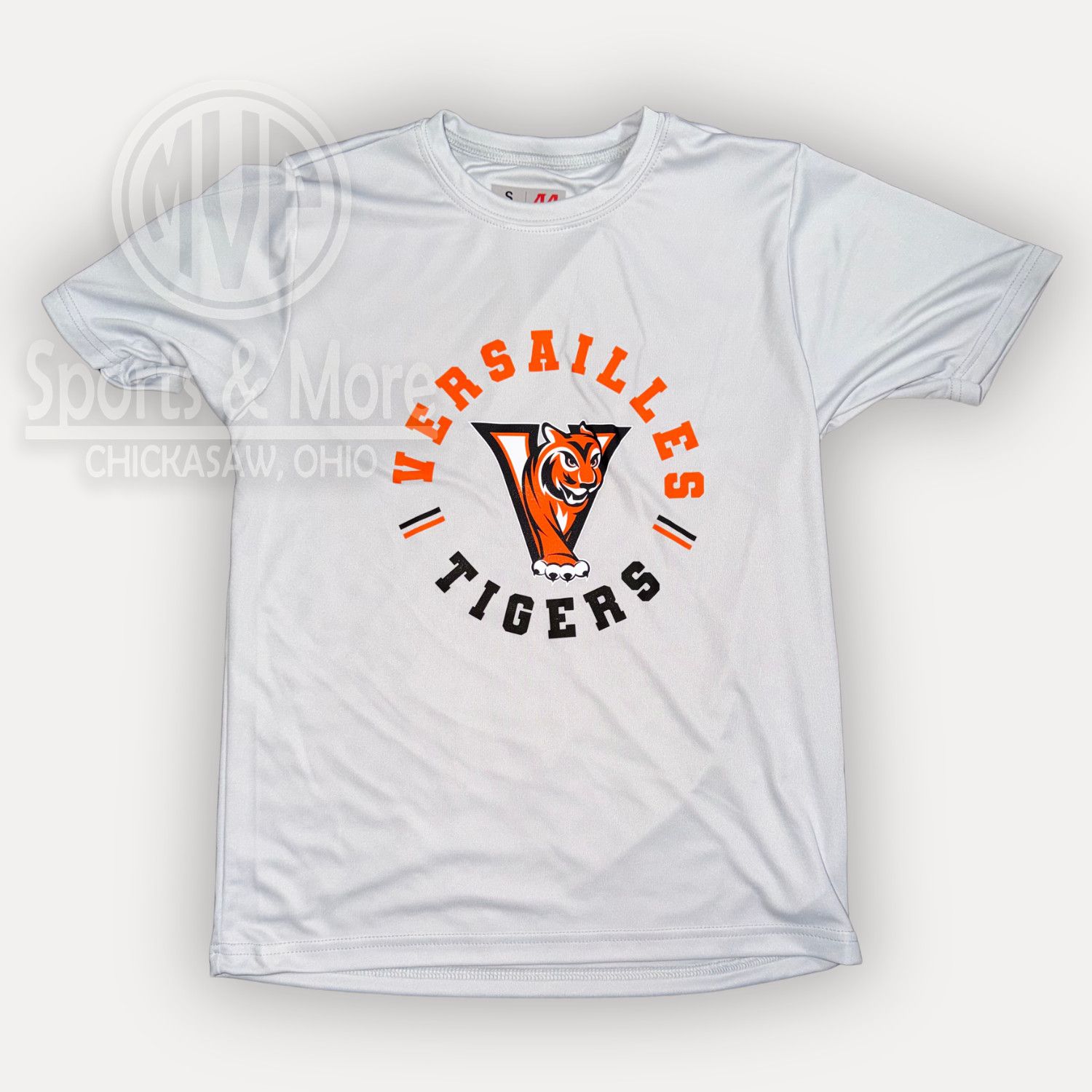 A4 Youth Cooling Performance Short Sleeve Tee-A4NB3142- ARIZONA-TIGERS, Size: YOUTH XS