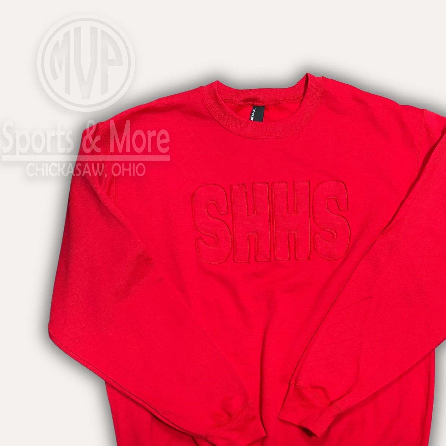 RAGGY - SHHS - RED - Core Fleece Crewneck Sweatshirt - PC78
