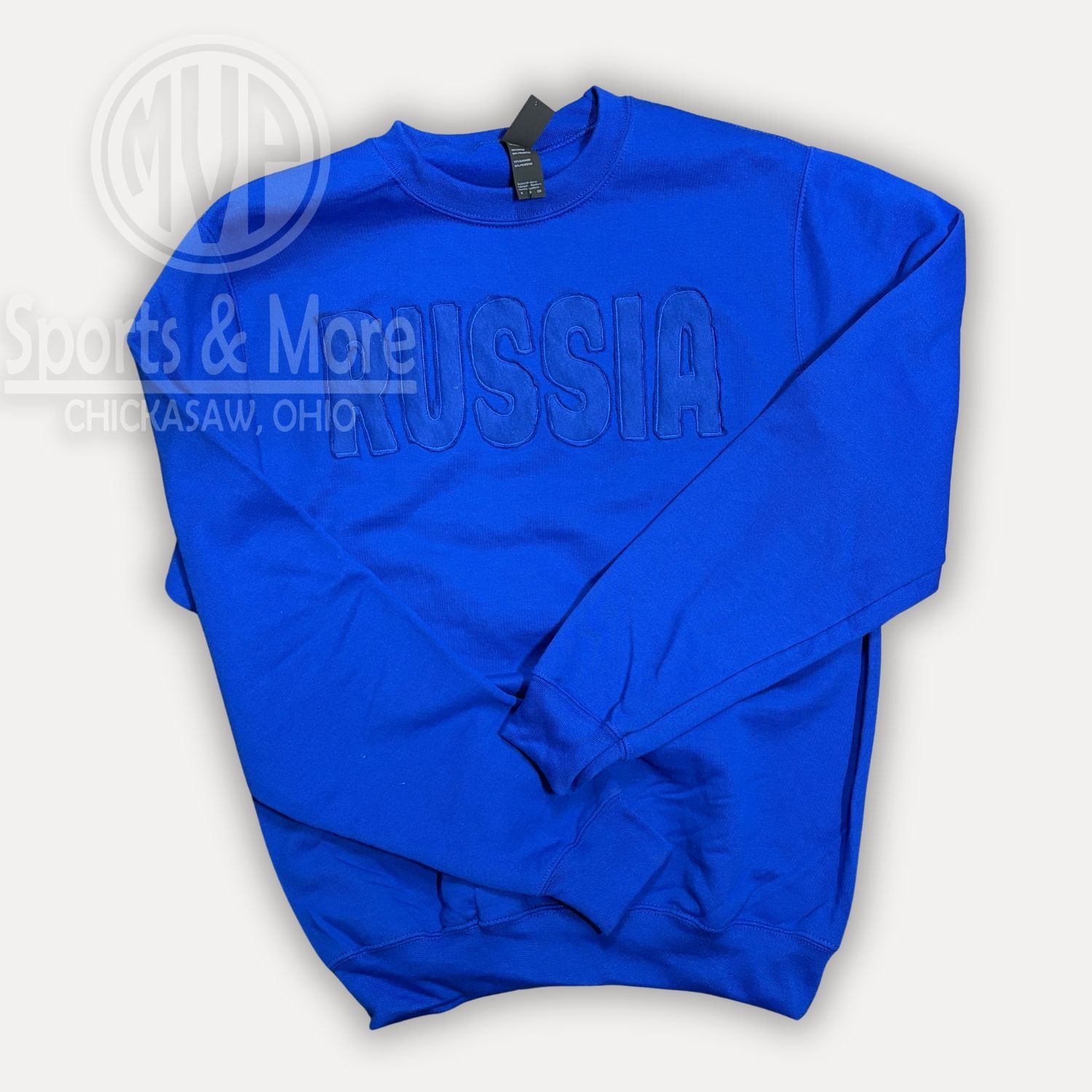 RAGGY - RUSSIA - Core Fleece Crewneck - PC78 - TRUE ROYAL 