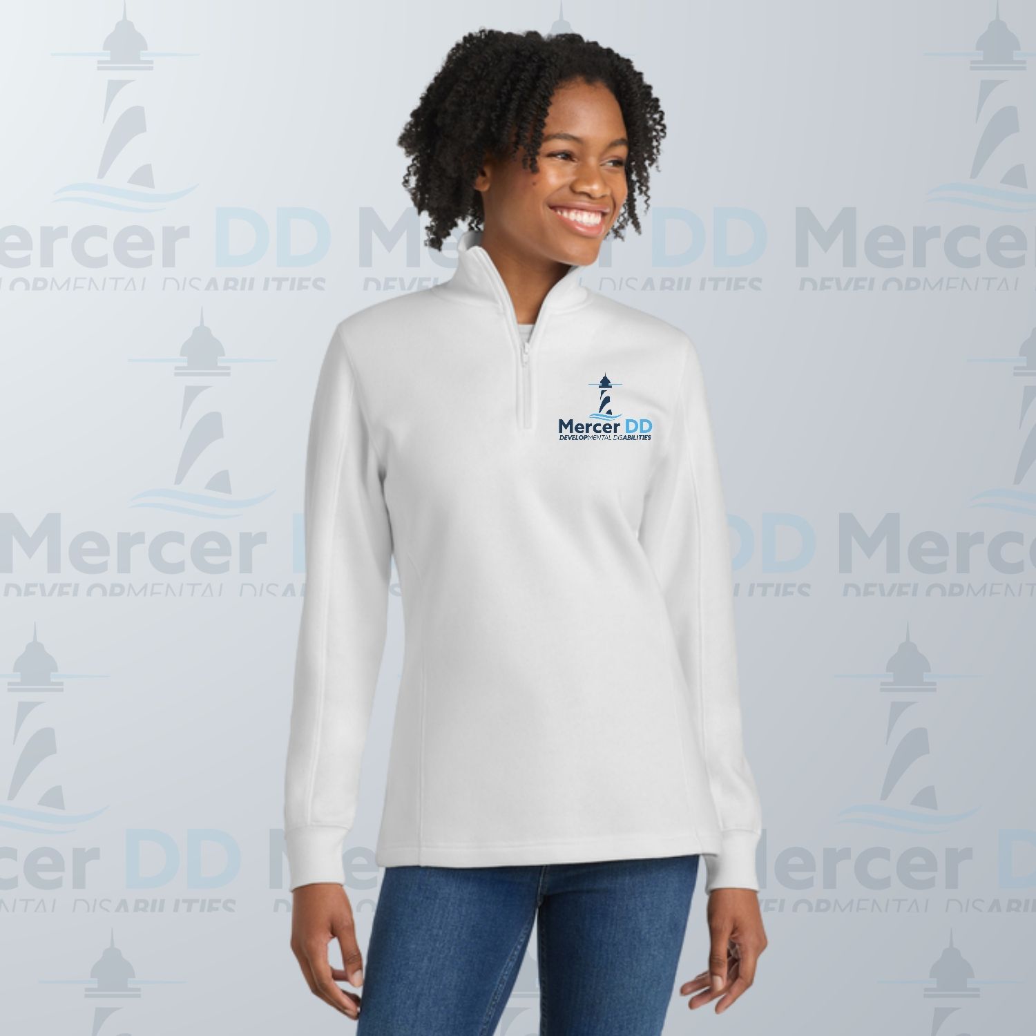 Women's 1/4-Zip Sweatshirt _ LST253