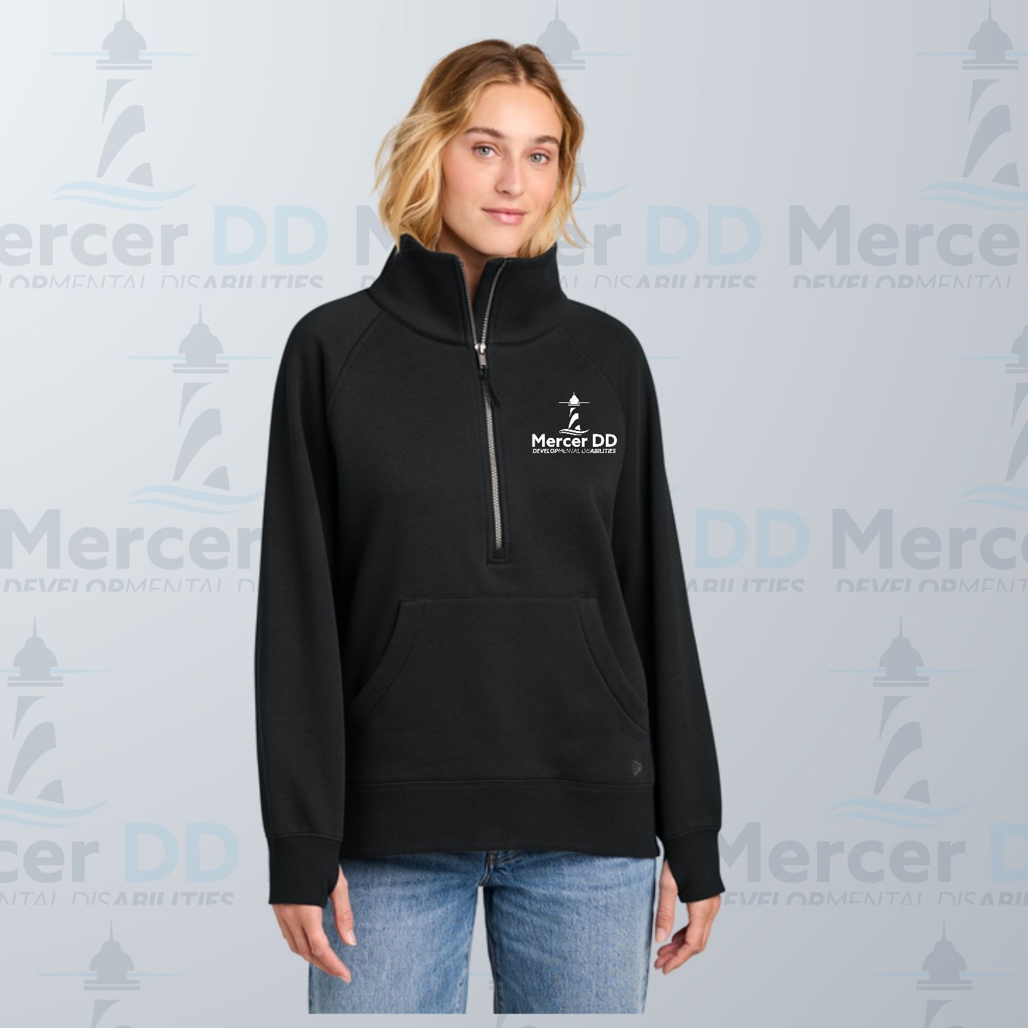 Women’s Heritage Fleece 1/2-Zip _ LNEA528