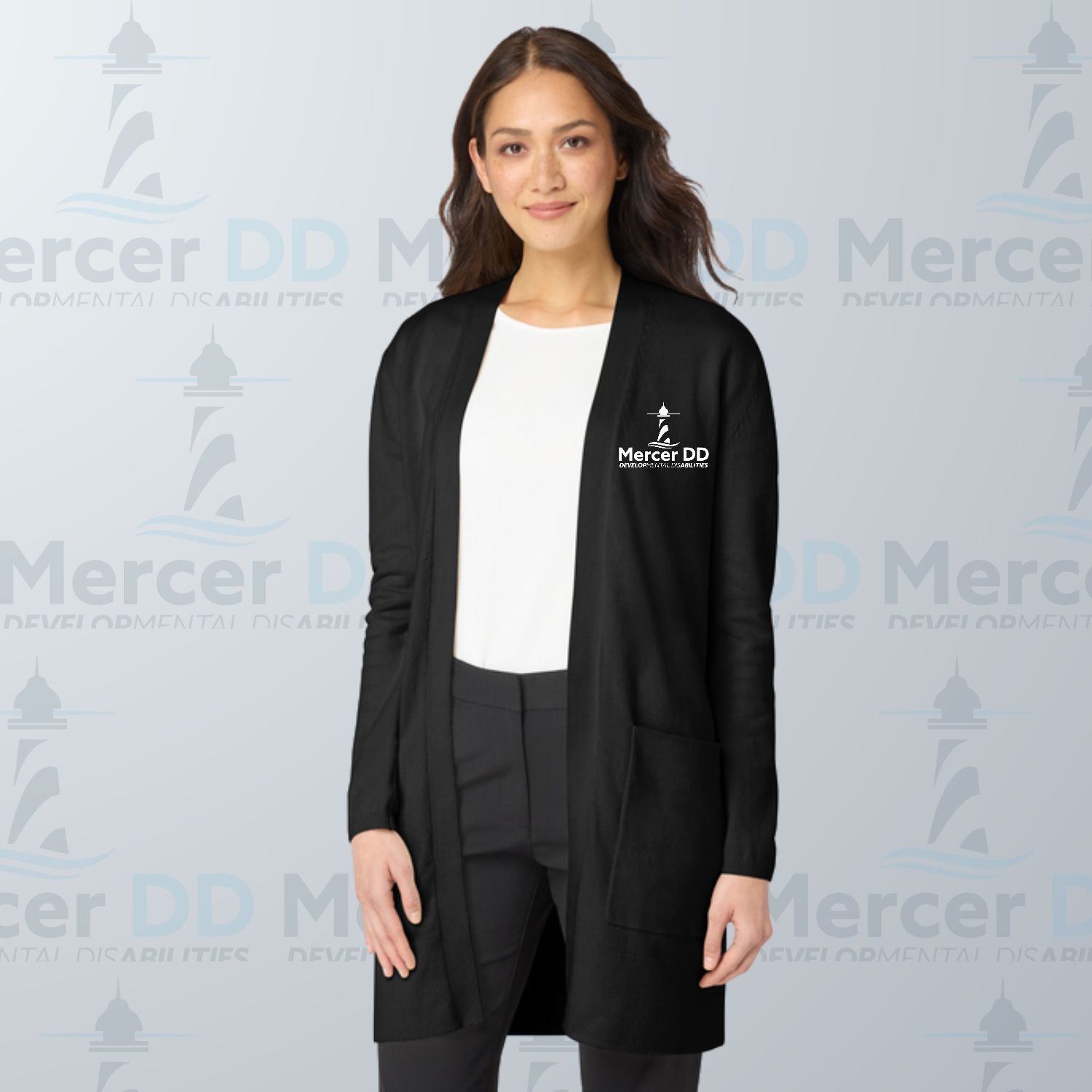 Women’s Open-Front Cardigan Sweater _ MM3023