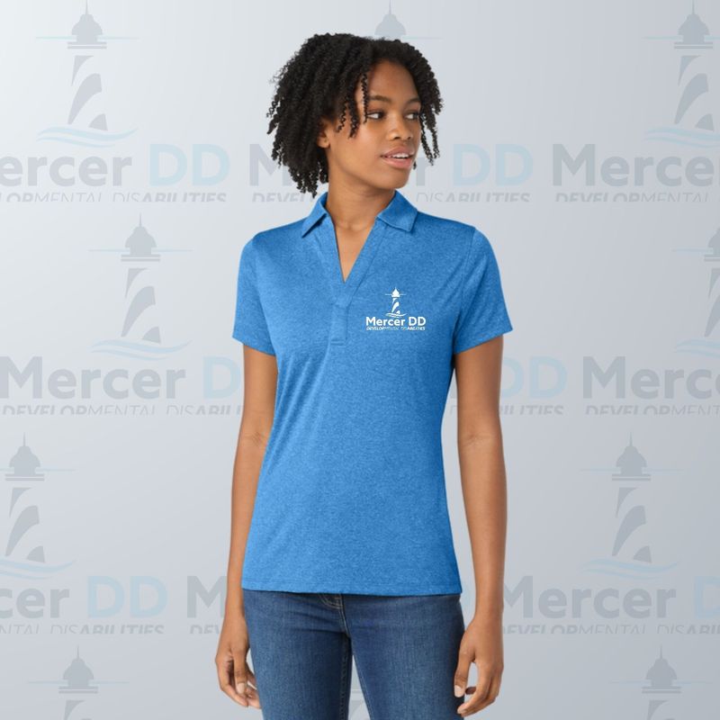 Women's Heather Contender Polo _ LST660