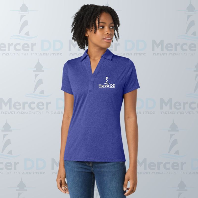 Women's Heather Contender Polo _ LST660