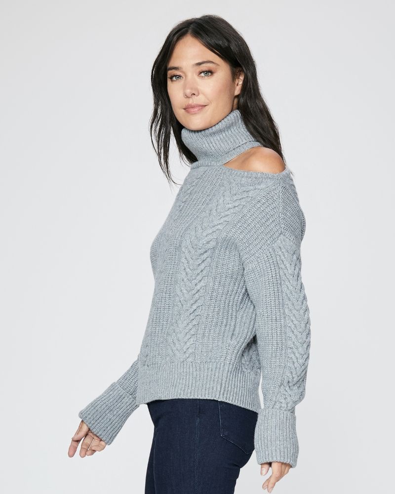 7627H27 SWEATER, Color: GREY, Size: XS