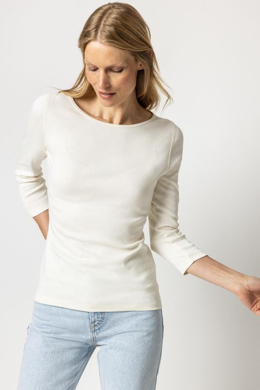 PA1136 BOATNECK 3/4 SLEEVE