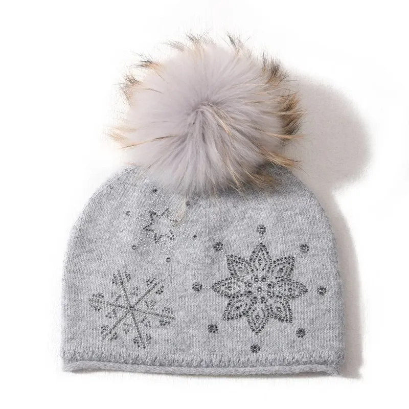 OLIVIA BEANIE HAT, grey