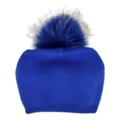 EVELYNBEANIE HAT, blue