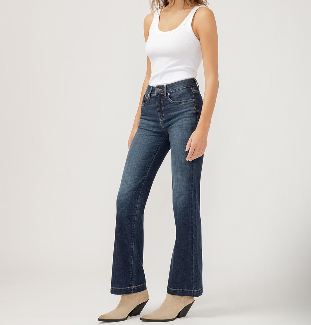 SILVER AVERY HIGH RISE TROUSER JEAN