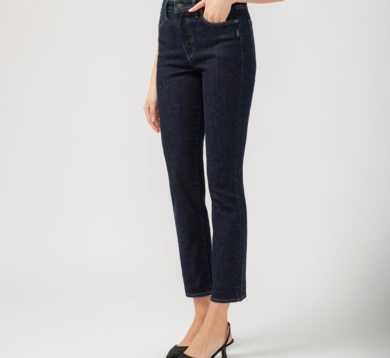 SILVER STRAIGHT JEAN “