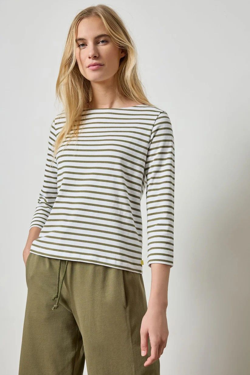 PA2899 FRENCH BOATNECK TOP (2 COLORS)