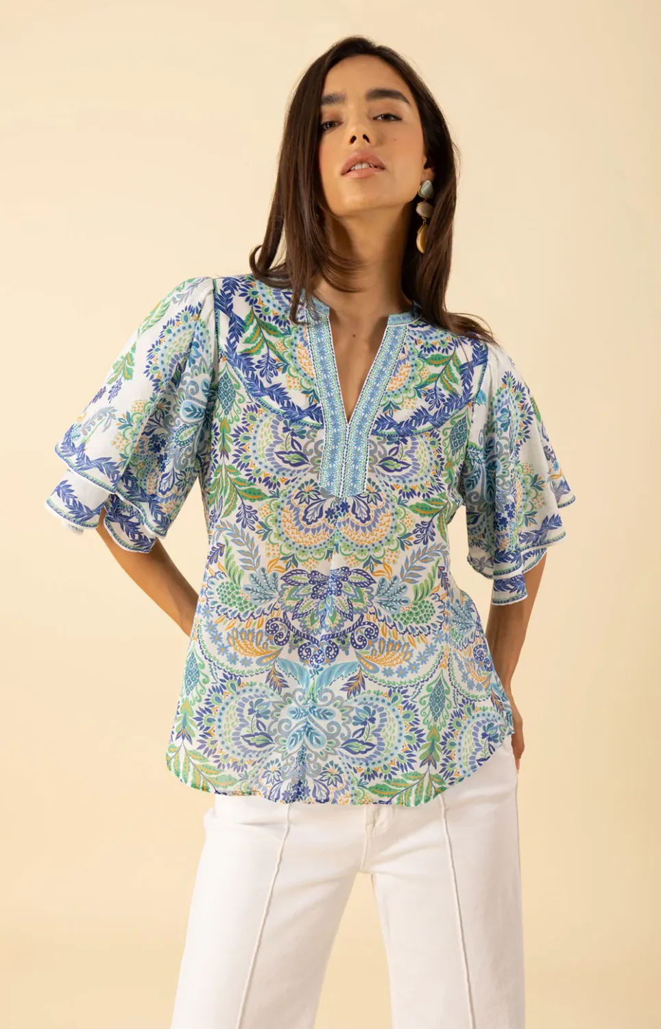 53YL262A Braelyn Voile Top
