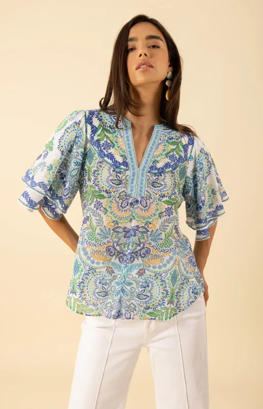 53YL262A Braelyn Voile Top