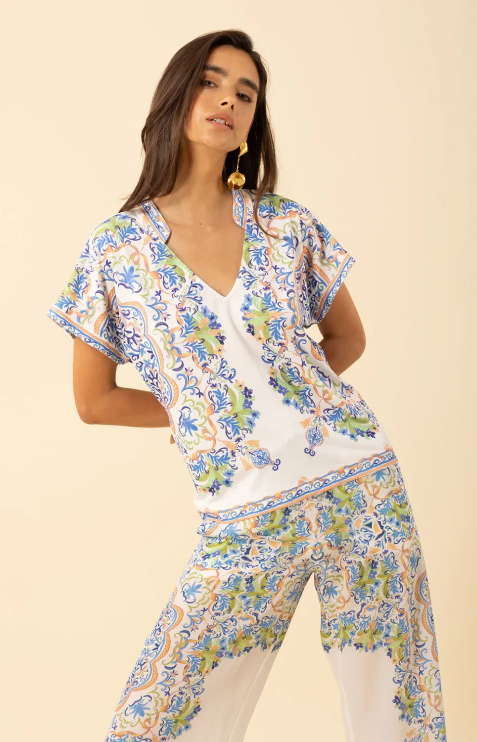 53PW232A Joelle Jersey Top