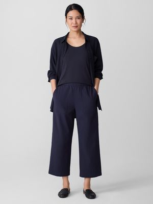 P4862 Organic Cotton Pucker Straight Pant