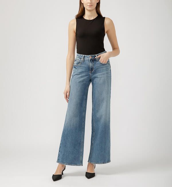 Suki Mid Rise Wide Leg Jeans L93905ADM289