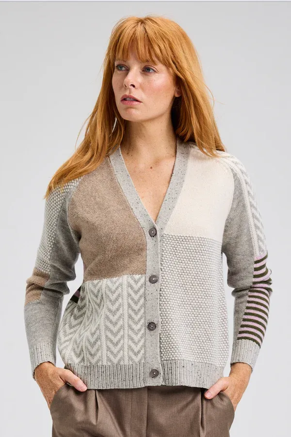 TEXTURED CARDY SWEATER ZP7547U