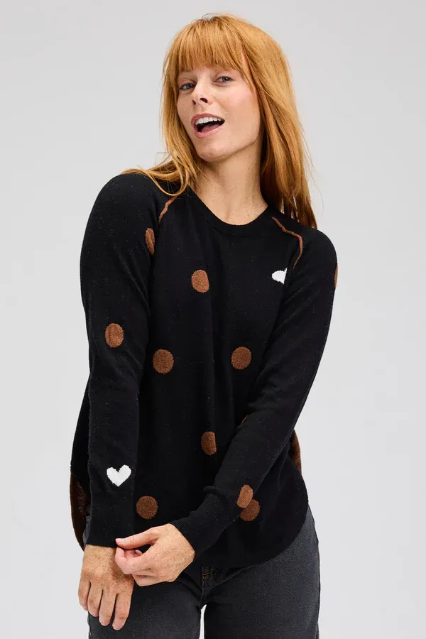 SPOT THE LOVE SWEATER ZP7539U