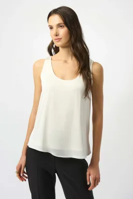 253292 Hammered Satin Sleeveless Top 253292 Hammered Satin Sleeveless Top
