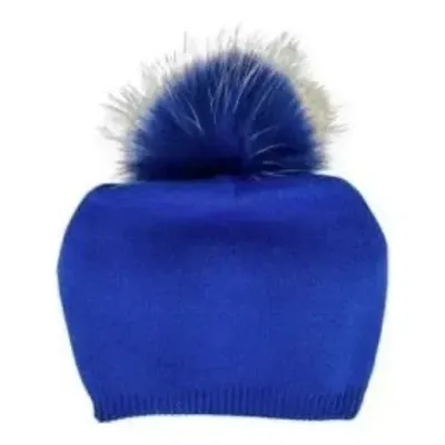 EVELYNBEANIE HAT, blue