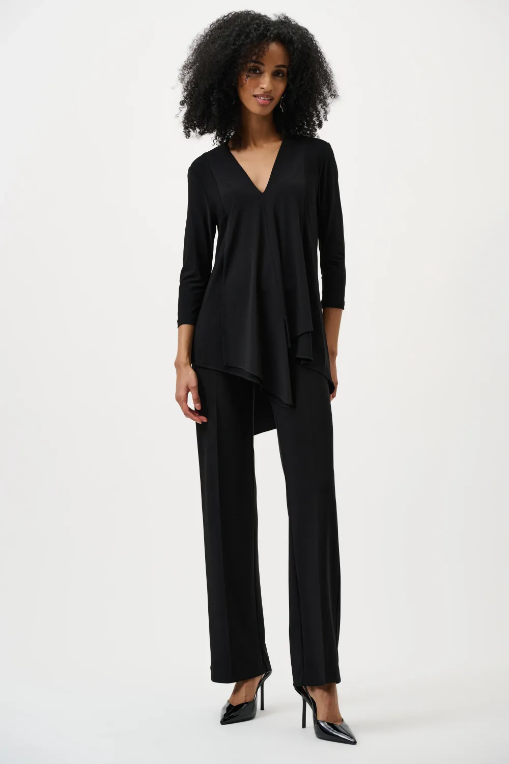 153088SS Classic Wide Leg Pant