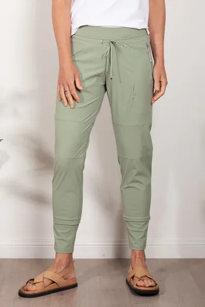 251278 Candy Pant, Smokey Green