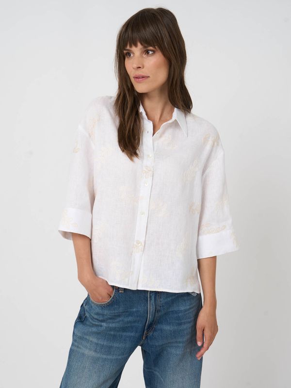 600744 Linen Blouse