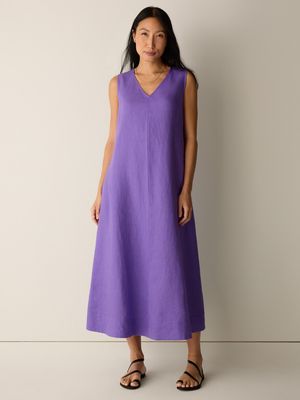 D5426M Organic Linen Easy Dress