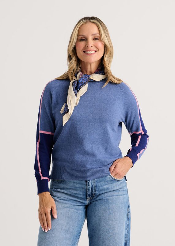 ZP8544 Block Play Sweater