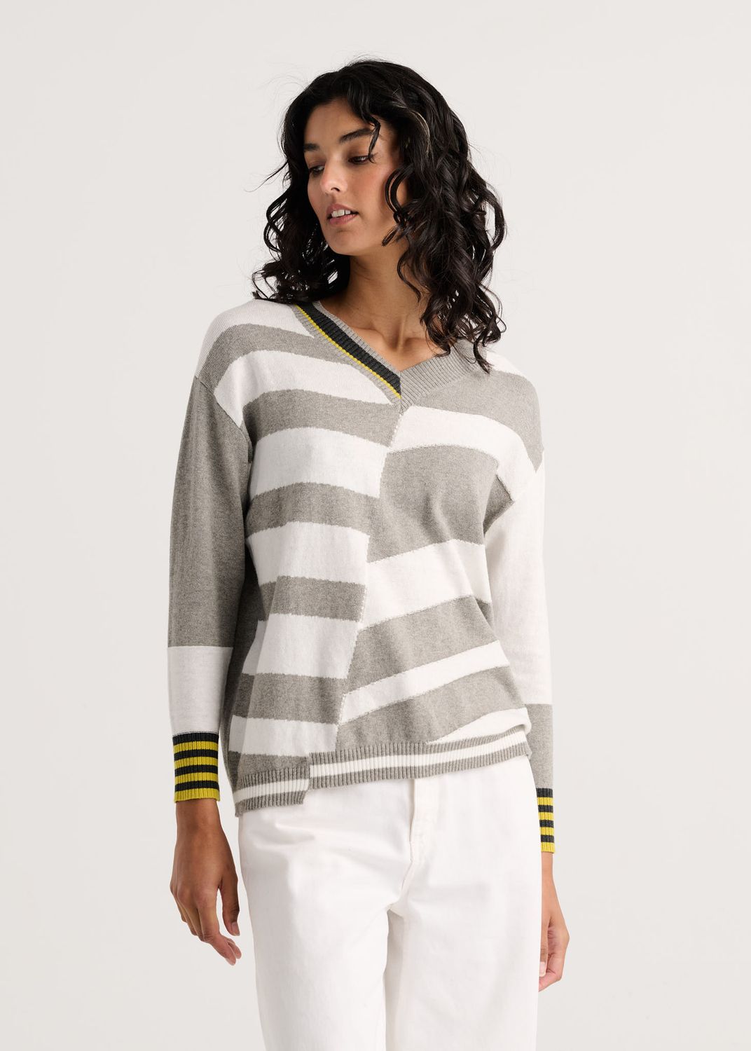 ZP8533U Stripe Sweater
