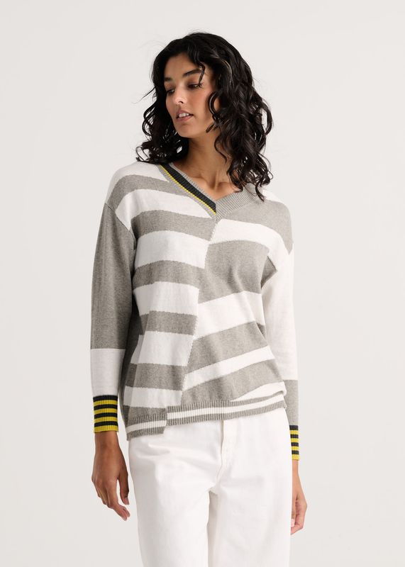 ZP8533U Stripe Sweater