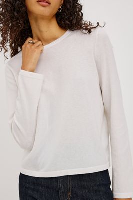 883C-400C-001 COTTON CASHMERE TEE