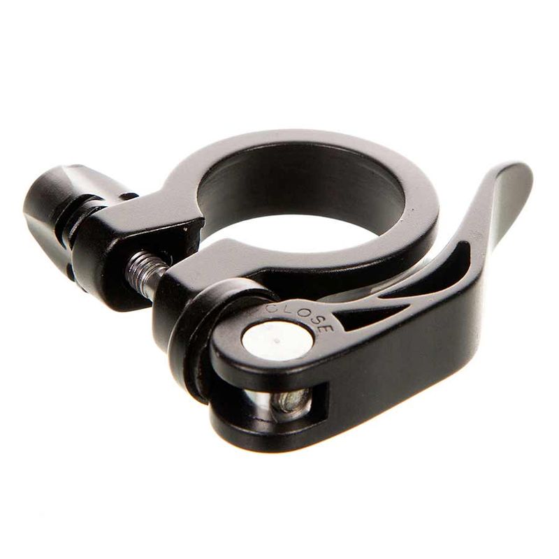 EVO, Integrated Skewer, Seatpost Clamp, 34.9mm, Black