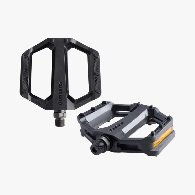 Pedals PEDAL, PD-EF102, FLAT, W/REFLECTOR, BLACK