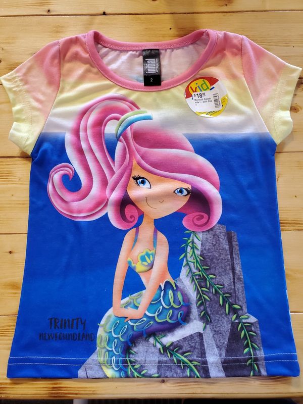 Mermaid Splash kids t-shirt