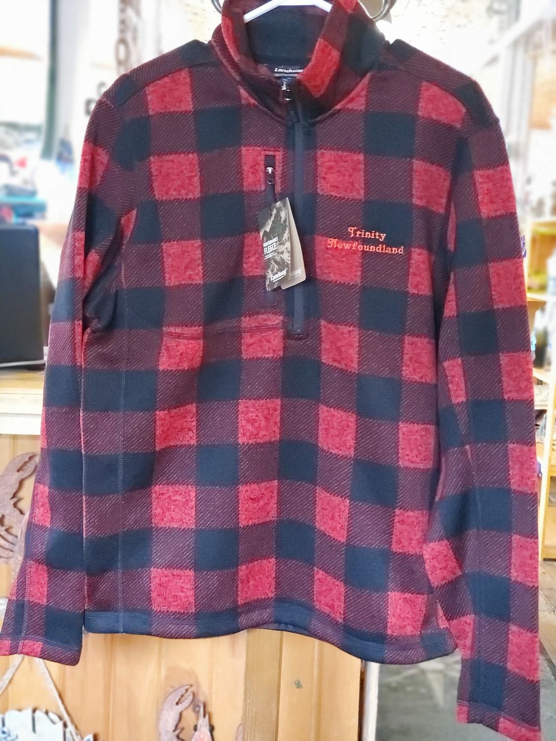 Kodiac Lumberjack Sweater-Size lg-RED-#51