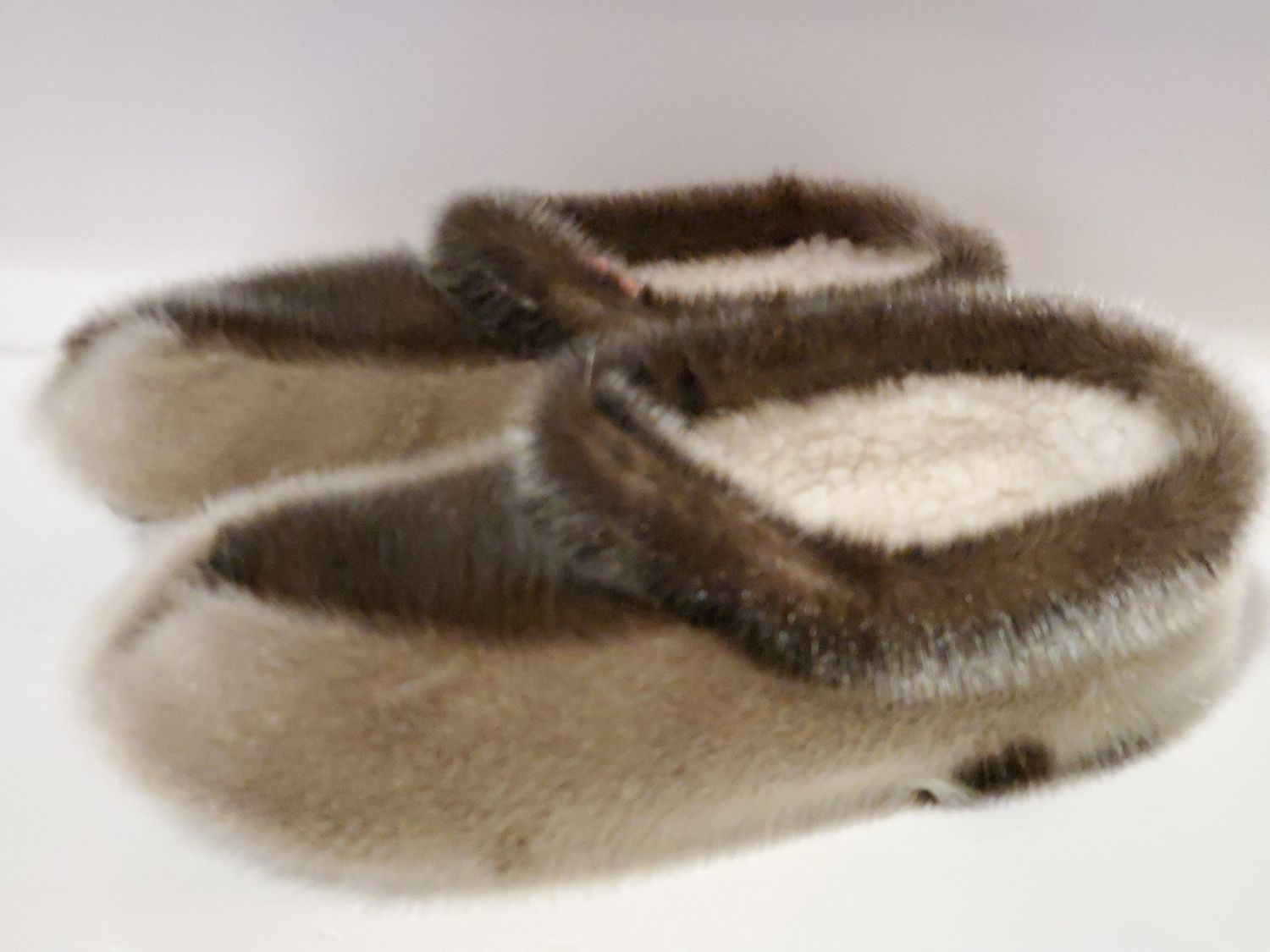 Kids Seal Skin Slippers (Size 2)-#17