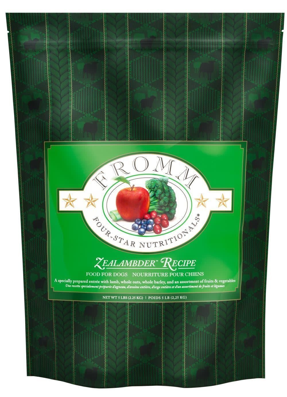 Fromm Four-Star Grain-Inclusive Zealambder Recipe Dry Dog Food