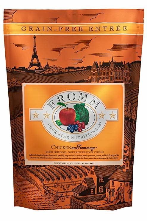 Fromm Four-Star Grain-Free Chicken au Frommage Recipe Dry Dog Food