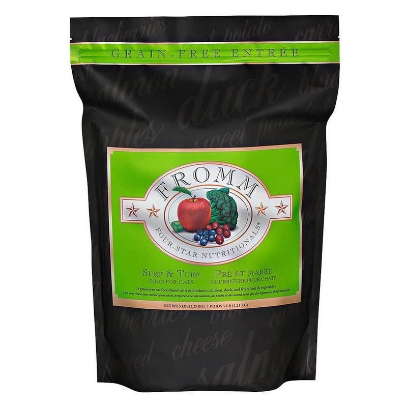 Fromm Four-Star Grain-Free Surf &amp; Turf Recipe Dry Cat Food
