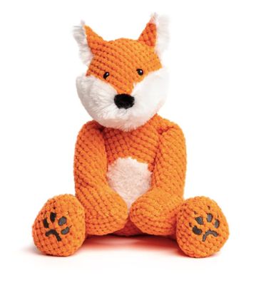 Fabdog Floppy Fox Plush Dog Toy
