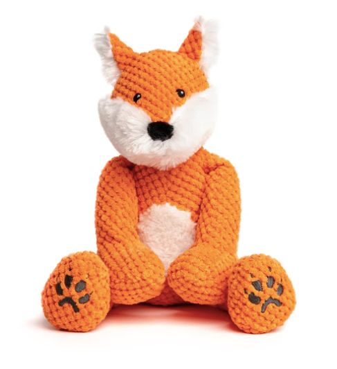 Fabdog Floppy Fox Plush Dog Toy